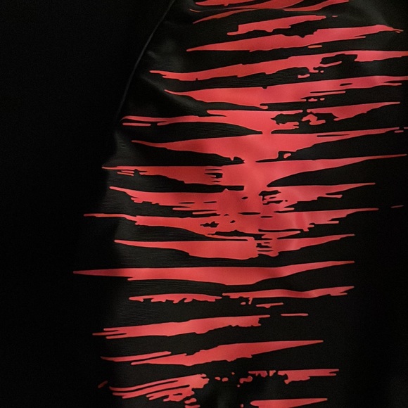 Speedo striped-ish one piece bathing suit - Picture 2 of 5